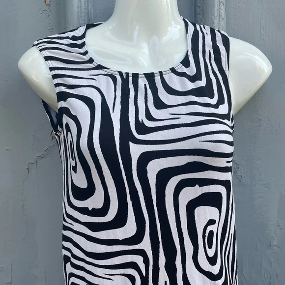 Wolford Black & White Patterned Bodycon dress,  size XS - Picture 5 of 7